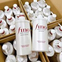 Bộ dầu gội xả Fino Nhật Bản 2 chai * 550 ml chăm sóc tóc