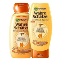 Bộ Dầu gội xả Garnier Ultra Doux Mật ong