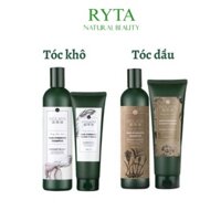 Bộ dầu gội xả gừng Weilaiya mọc tóc, chiết xuất gừng tươi - RYTA NATURAL BEAUTY