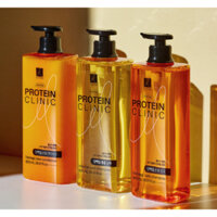 BỘ DẦU GỘI XẢ HÀN QUỐC SIÊU MƯỢT DƯỠNG TÓC Elastine Amino Protein Clinic Damage Care Shampoo 855ml