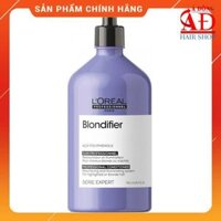 BỘ DẦU GỘI XẢ HẤP DƯỠNG CHĂM TÓC TẨY NHUỘM SÁNG LOREAL BLONDIFIER GLOSS - DẦU XẢ 750ML