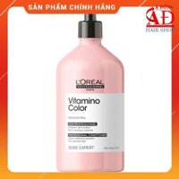 BỘ DẦU GỘI XẢ HẤP DƯỠNG GIỮ MÀU TÓC NHUỘM LOREAL PRO 2021 VITAMINO COLOR - DẦU XẢ 750ML