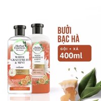 Bộ Dầu Gội Xả Herbal Essences Shampoo & Conditioner Bưởi Và Bạc Hà 400ml/ Chai