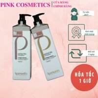 Bộ Dầu Gội Xả KERATIN COMPLEX LIPESUOTS 1000mlx2 Mềm Mượt Hương Thơm Sang Trọng - Hàng Chính Hãng Pink Cosmetic