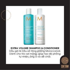 Bộ dầu gội xả làm phồng tóc Moroccanoil Volume - 1000ml