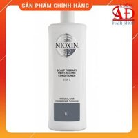 BỘ DẦU GỘI XẢ NIOXIN 2 NATURAL HAIR USA - CHO TÓC TỰ NHIÊN THƯA MỎNG VÀ RỤNG NHIỀU - LẺ DẦU XẢ 1000ML
