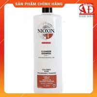 BỘ DẦU GỘI XẢ NIOXIN 4 COLORED HAIR USA - CHO TÓC NHUỘM THƯA MỎNG VÀ RỤNG NHIỀU - LẺ DẦU GỘI 1000ML
