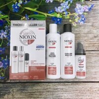 BỘ DẦU GỘI  XA  NIOXIN TRIALKIT CHỐNG RỤNG TÓC ( HỆ THỐNG 4 ) mẫu mới 150ML