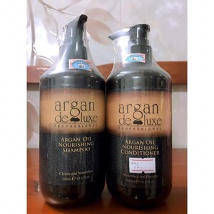 Bộ dầu gội xả phục hồi tóc Argan Deluxe Canada