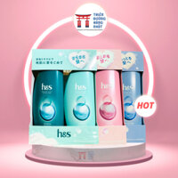 Bộ dầu gội xả sạch gàu, chăm sóc tóc HS 3 màu Nhật Bản