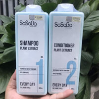 BỘ DẦU GỘI XẢ SASABA EVERY DAY NEW 2022 PHỤC HỒI SIÊU MƯỢT 800ML