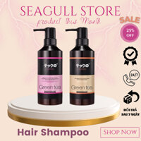 Bộ dầu gội + xả siêu mềm mượt Green Tea - Nhật Bản 780ml/chai SEAGULL STORE