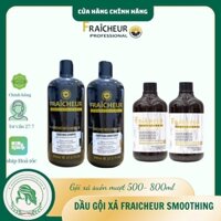 Bộ Dầu Gội Xả Siêu Mượt Fraicheur Smoothing Shampoo & Conditioner 500ml - 800ml