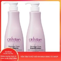 Bộ dầu gội /xả tái tạo tóc obsidian - Damage Care Shampoo/ conditioner 580ml