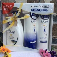Bộ dầu gội + xả + tắm Dove Nhật Bản