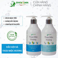 Bộ Dầu Gội Xả Thảo Mộc Hương Quyên Lara Giúp Kích Thích Mọc Tóc -Phục Hồi Tóc Hư Tổn  300ml MPShop