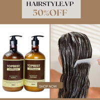 Bộ Dầu Gội Xả Topbest Collagen 500ml Hàng Chính Hãng