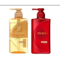 BỘ DẦU GỘI XẢ TSUBAKI 490ML VÀNG - Hàng Nhật Sakura
