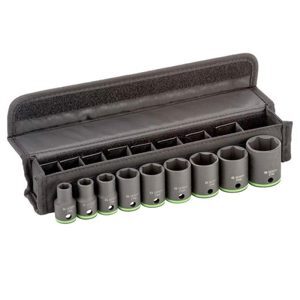 Bộ đầu khẩu 9 chiếc 40mm 1/2'' 10,11,13,17,19,21,22,24,27 Bosch 2608551100