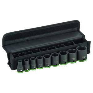Bộ đầu khẩu 9 chiếc 40mm 1/2'' 10,11,13,17,19,21,22,24,27 Bosch 2608551100