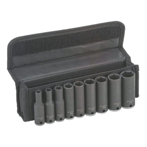 Bộ đầu khẩu 9 chiếc 60mm 3/8'' 7,8,10,12,13,15,16,17,19 Bosch 2608551099