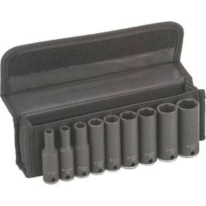 Bộ đầu khẩu 9 chiếc 60mm 3/8'' 7,8,10,12,13,15,16,17,19 Bosch 2608551099