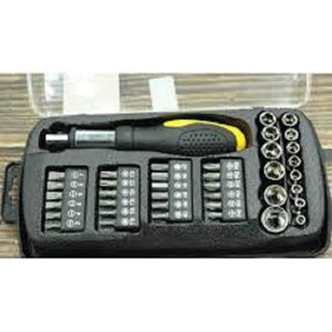 Bộ đầu khẩu và mũi vít 39 chi tiết Pretul JUDA-39P