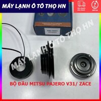 Bộ đầu lốc điều hòa (block, máy nén) ô tô Mitsubishi Pajero V31 Hàng Trung Quốc