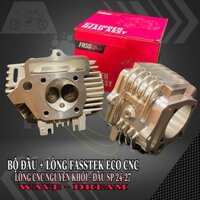 Bộ đầu lòng cnc FASSTEK racing sp 24/27 cho xe wave, dream chính hãng
