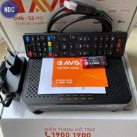 Bộ Đầu MobiTV AVG DVB-S2 HD (Có 8T, 12T TB) Dùng Chảo