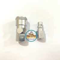 Bộ Đầu nối nhanh khí nén ren trong 13mm NKC NL-22SF và NL-22PF Made In Japan