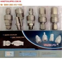 Bộ đầu nối nhanh ống hơi khí nén tự động TAKAYO 30SM+30PM
