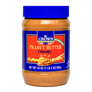 Bơ Đậu Phộng Chunky Crown 510gr