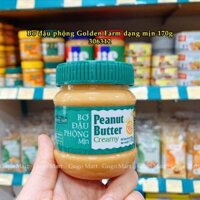 Bơ đậu phộng Golden Farm dạng mịn 170g