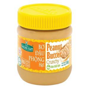 Bơ đậu phộng hạt Golden Farm - 340g