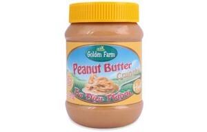 Bơ đậu phộng hạt Golden Farm - 510g