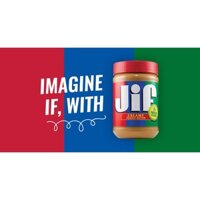 Bơ đậu phộng Jif Mịn 454gram - Mỹ