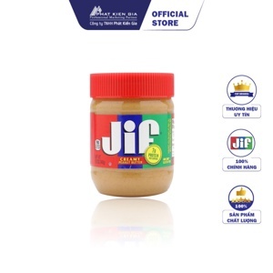 Bơ đậu phộng mịn Jif hũ 340g