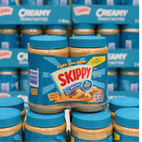 Bơ Đậu Phộng Skippy Cream Peanut Butter hộp 1.36kg