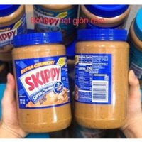 BƠ ĐẬU PHỘNG SKIPPY CREAMY MỸ 1,36kg bơ có hạt.