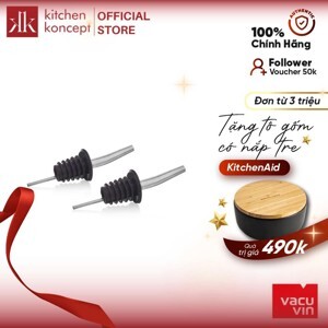 Bộ đầu rót rượu Vacu Vin - 2 cái