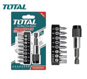 Bộ đầu tua vít Total TACSD3091 (9 chi tiết)