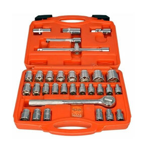 Bộ đầu tuýp 1/2", 32 chi tiết Asaki  AK-9770