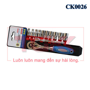 Bộ đầu tuýp 12 chi tiết C-Mart K0026