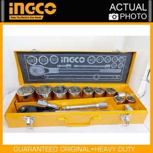 Bộ đầu tuýp 15 chi tiết Ingco HKTS034151