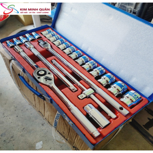 Bộ đầu tuýp 37 chi tiết C-Mart K0011