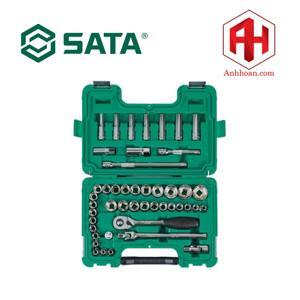 Bộ đầu tuýp 46 chi tiết Sata 09006