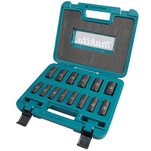 Bộ đầu tuýp dài 14 chi tiết 3/8” Makita B-55550