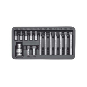 Bộ đầu tuýp mũi sao Yato 1/2" 15 chi tiết YT-0411