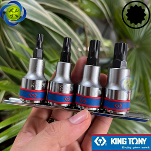 Bộ đầu tuýp sao 4 chi tiết 1/2 inch Kingtony 4126PR